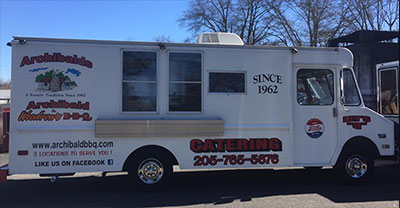 Archibalds BBQ Catering Truck